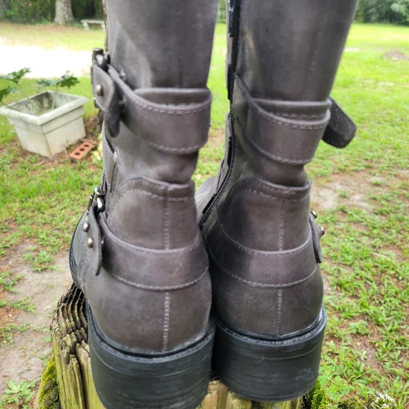 Baretrap Thomas moto boots, sz 8.5 in EUC - Picture 6 of 14